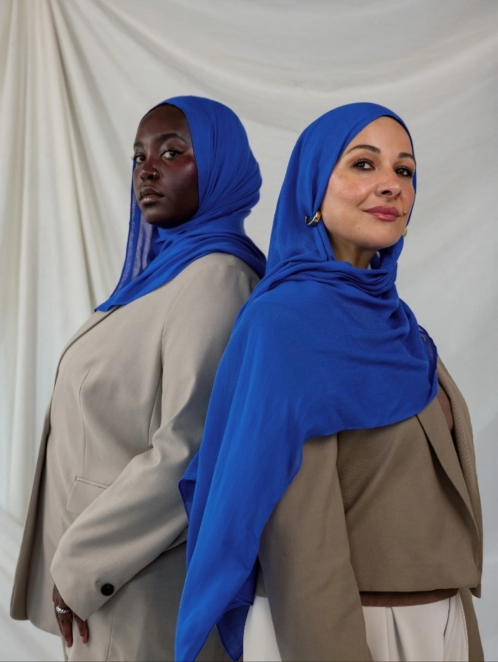 Vela Spirulina Blue Double Modal Hijab New With Tags